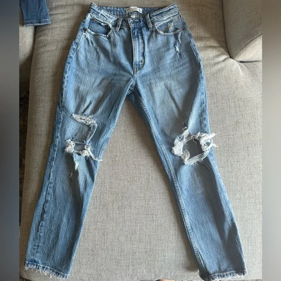 Abercrombie & fitch skinny high rise curve love jeans - Picture 2 of 4